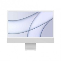 Apple iMac 24" 4.5K Retina Display M1 8 Core CPU, 7 Core GPU, 16GB, 256GB SSD, Silver (Z13K0000Q) 2021